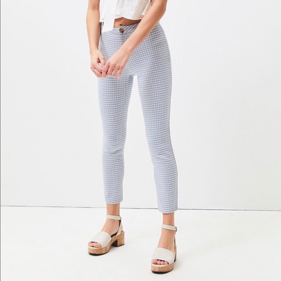 PacSun LottieMoss Plaid Cropped Pants - Picture 1 of 7
